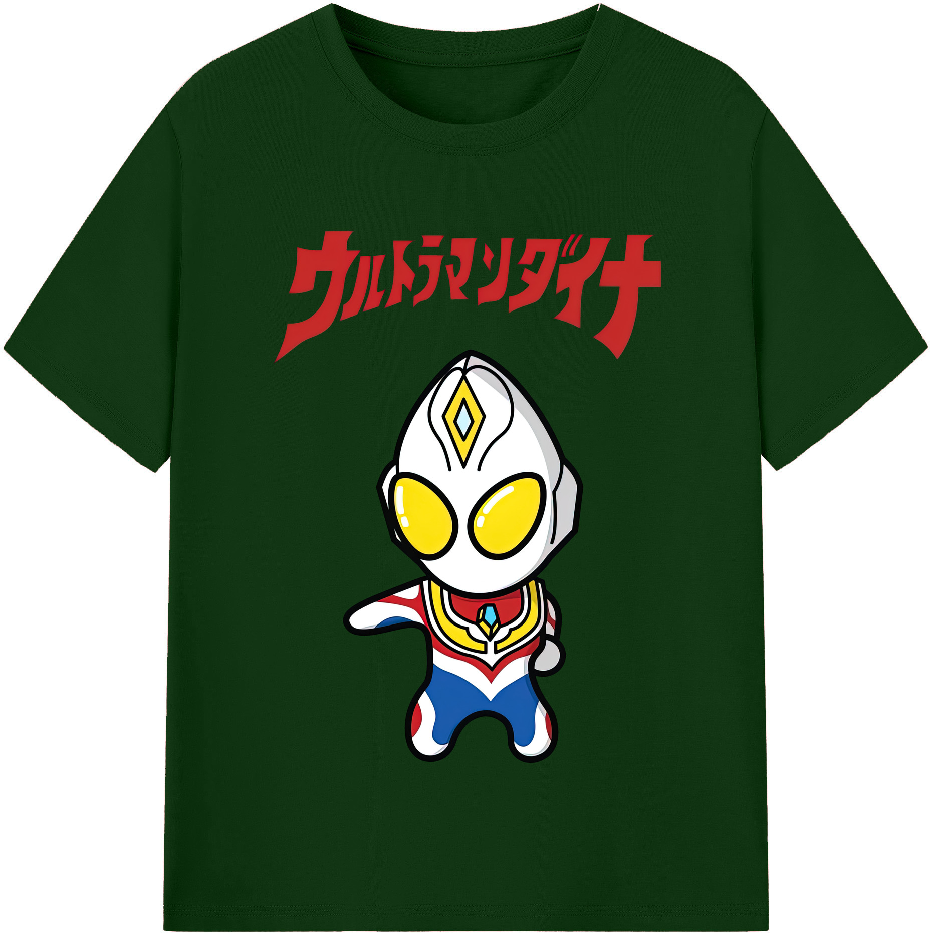 （画像用） ウルトラマン Ultraman 綿100％半袖Tシャツ（フロントプリント）